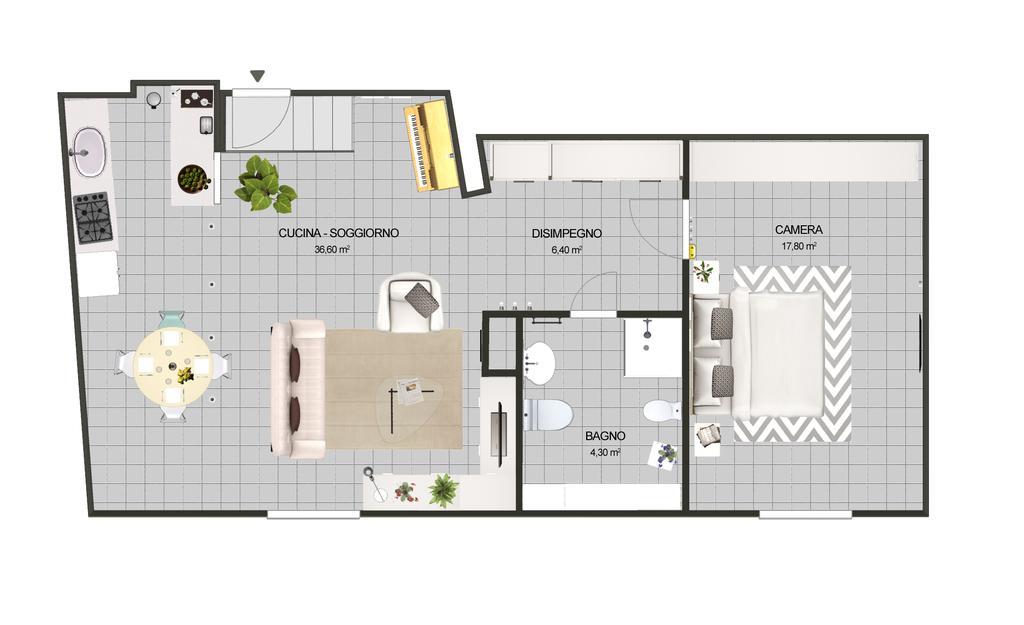 Aosta Quality Apartments Bagian luar foto